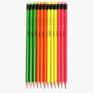 مداد مشکی فسفری پاک کن دار KMT